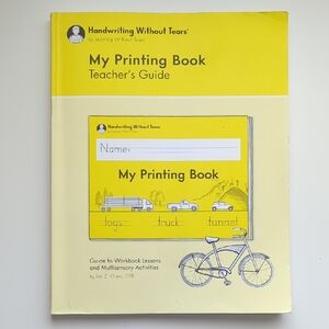 My Printing Book - Yellow - Teacher's Guide